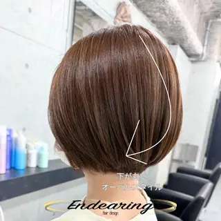 ショート Endearing 銀座/レイヤーカットのヘアスタイル