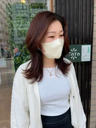 ロング 🇰🇷韓国ヘア 🇰🇷ナミユウのヘアスタイル