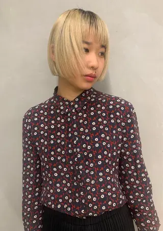 カラー 似合わせカットカラー 👩MINAのヘアスタイル