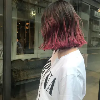 ミディアム カラー share salon JAM 吉祥寺所属・レイヤー/ブリーチ HIKARU ♡のヘアスタイル