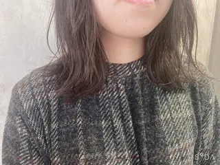 セミロング カラー ヘアアレンジ stylist/蛯谷 珠里のヘアスタイル