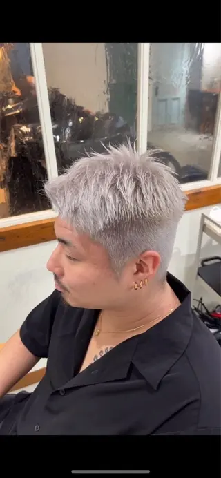 カラー 北川 茉奈のヘアスタイル
