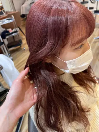 ロング カラー しみず さくら🌸のヘアスタイル