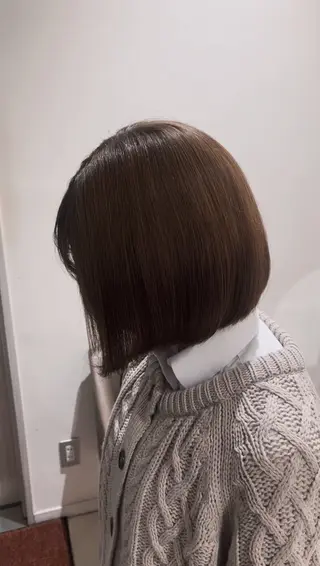 ミディアム カラー 💖大人韓国ヘア💖 韓国艶カラー【銀座】のヘアスタイル