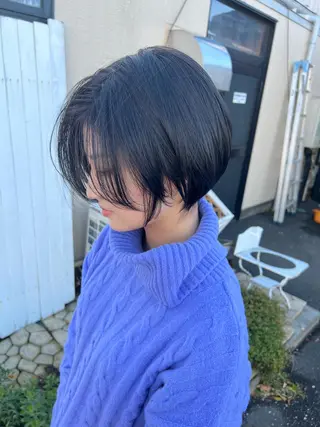 ショート 大野 智亜里のヘアスタイル