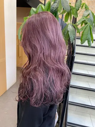 ロング カラー ヘアアレンジ mai🤍縮毛酸性ス トレート/アイリストのヘアスタイル