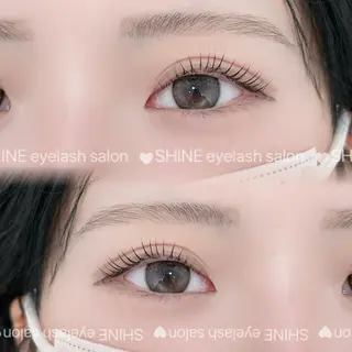 マツエク・マツパ SHINE eyelash salon所属・SHINE/ kana⟡.·のマツエク・マツパデザイン