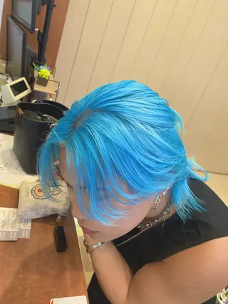 メンズ _WHITE難波店[アンダーバーホワイト]所属・艶カラー/髪質改善 /韓国風/中村嘉秀のヘアスタイル