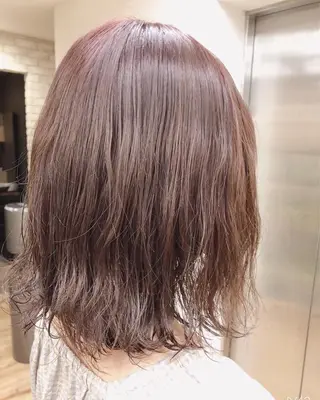 ミディアム カラー sand yokohama所属・期間限定無料カット まつきのヘアスタイル