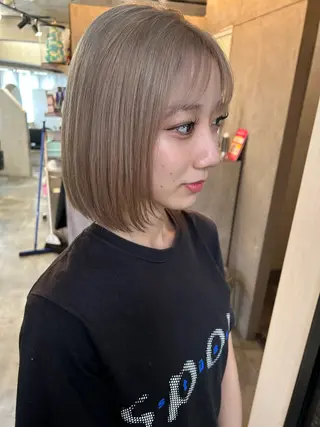ショート カラー Haru/THREE …by velvetのヘアスタイル