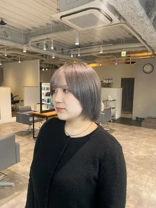 ミディアム カラー 夏実 natsumiのヘアスタイル