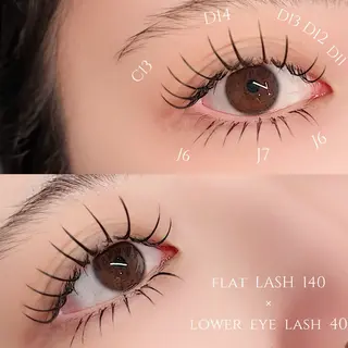 マツエク・マツパ N,moe  Eyelash所属・N,moe‪☆ Chinariのマツエク・マツパデザイン