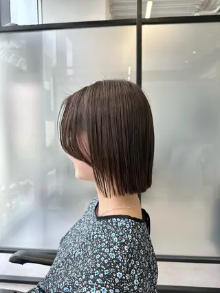 ミディアム SALOWIN心斎橋Suite店所属・洗っても取れない 髪質改善|OJIROのヘアスタイル