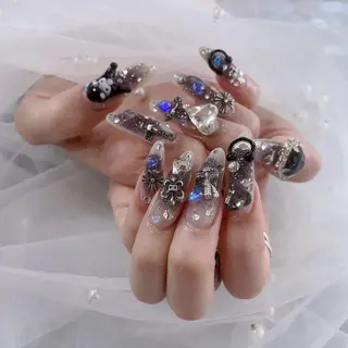 ネイル ラベンダー💖日暮里 ルル💖ネイルのネイルデザイン