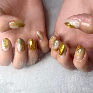 ネイル ニュアンス🌿‬ Aivy./アイビーのネイルデザイン