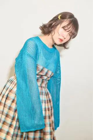 ショート レイヤーカット 西宮北口/みなみのヘアスタイル