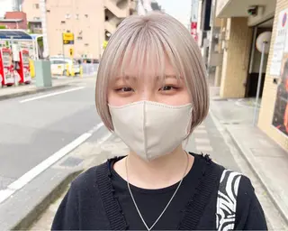 ショート カラー stylist 大須賀 裕矢のヘアスタイル