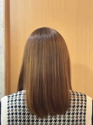 ミディアム カラー いけだ みおのヘアスタイル