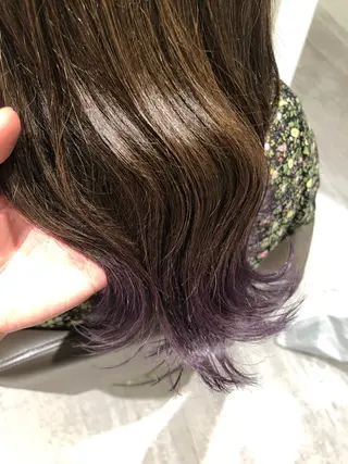 ミディアム カラー MignonS 仙幸 大輔のヘアスタイル