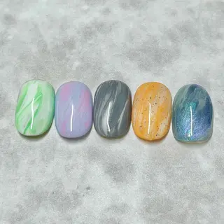 ネイル nail.u所属・テルイ ユウのネイルデザイン