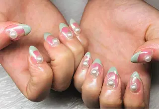 ネイル いちじゅう あおいのネイルデザイン