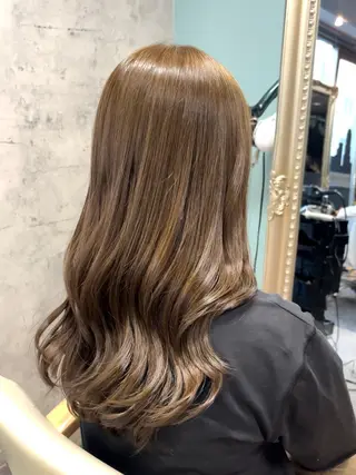 ロング salon ORO所属・艶髪/韓国レイヤー 【ORO】🎀シュリのヘアスタイル