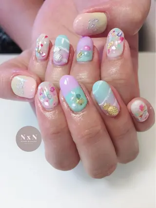 ネイル nail salon N×Nのネイルデザイン