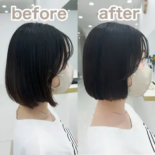 ショート 韓国顔まわり/前髪 /レイヤー/いつきのヘアスタイル