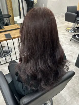 ロング 奥野碧🌈艶髪 /ダメージレスカラーのヘアスタイル