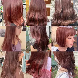 カラー ヤマダ サクラのヘアスタイル