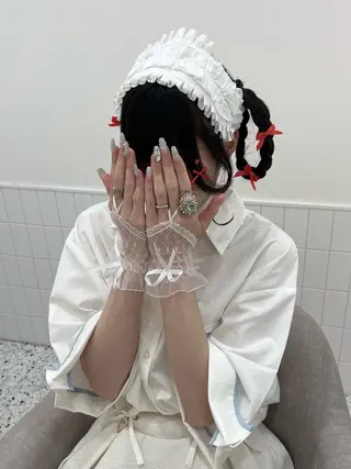 ロング ヘアアレンジ 新井 凪のヘアスタイル