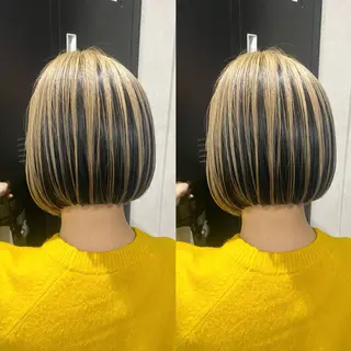 ミディアム カラー _White所属・ＳＨＩ ＺＵのヘアスタイル
