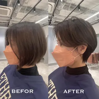 ショート kiitos (キートス)所属・【店長】原田 貢太郎のヘアスタイル