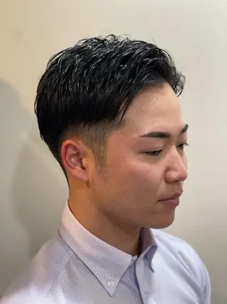 ショート メンズ 目黒六 MEGURO BARBERSHOP6PPONGI所属・【メンズ限定】 旭岡亘哉のヘアスタイル