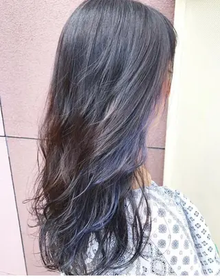 ロング ヘアアレンジ 透明感カラー💖 Stylist佐藤澪のマツエク・マツパデザイン