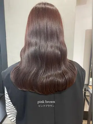 ロング カラー ヘアアレンジ Eliss Horie所属・coco♡ 韓国hairのヘアスタイル