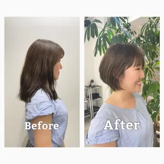 ショート カラー 表参道【髪質改善】 宮嶋勇太のヘアスタイル