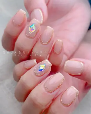 ネイル Blushオーナー Shiinaのネイルデザイン