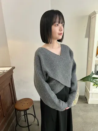 ショート パーマ 千葉 郁也のヘアスタイル