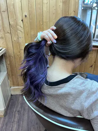 ロング カラー さいとう つかさのヘアスタイル