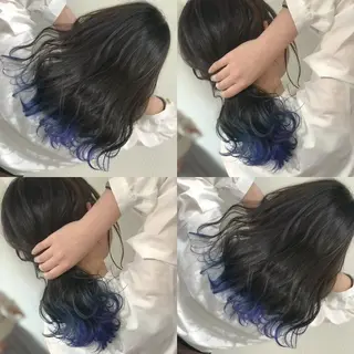 ミディアム カラー beauty: beast 大町店のヘアスタイル