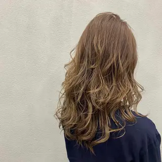 ロング カラー 柏メンズカットパーマ NO.1タイチのヘアスタイル