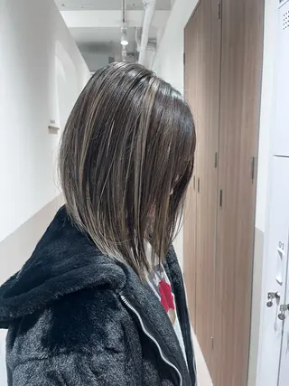 ミディアム カラー 🍀ナガヤマ ヒデアキ🍀のヘアスタイル