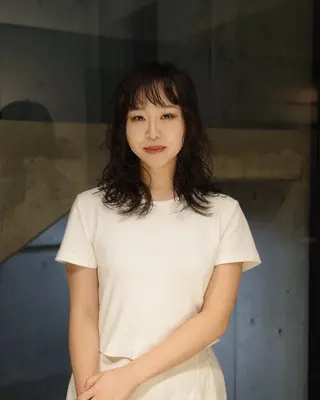 ミディアム パーマ NERO 松井 隆人のヘアスタイル