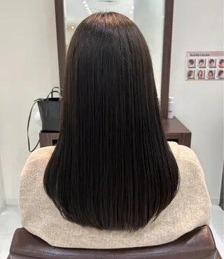 ロング カラー はまだ まりなのヘアスタイル