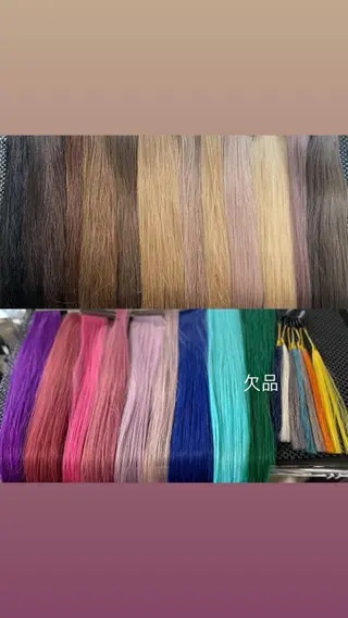 セミロング ヘアアレンジ 🦋美髪／エクステ 🦋アベイクミのヘアスタイル