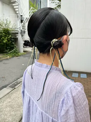 セミロング ヘアアレンジ Grace Avenue所属・垢抜けhair / 似合わせ診断🌞スズのその他イメージ