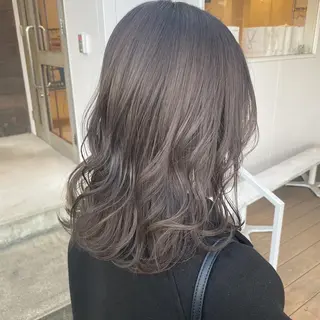 ミディアム カラー 透明感カラー /RiRiKaのヘアスタイル