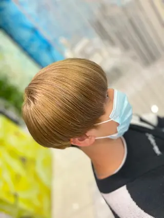 ショート カラー メンズ 💇‍♀️✨サラツヤ 特化✨　天野翔のヘアスタイル