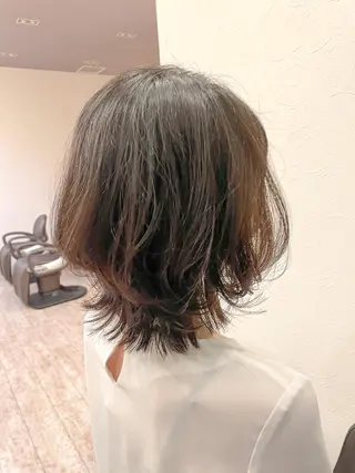 ミディアム SHANTi 飯塚 ヘアセット/髪質改善のヘアスタイル
